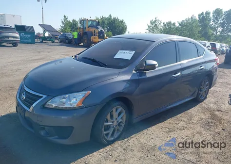 2015 Nissan Sentra Sr из США, поврежденный, VIN 3N1AB7AP8FY323815